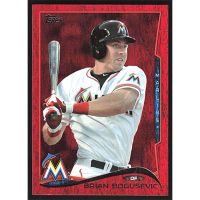 2014 Topps Red Foil #524 Brian Bogusevic