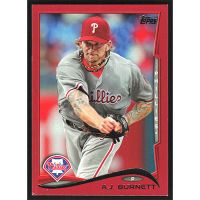 2014 Topps Target Red #641 A.J. Burnett