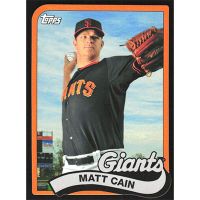 2014 Topps Update '89 Die Cut Minis #TM-MCI Matt Cain