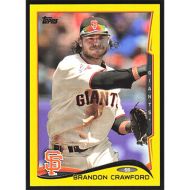 2014 Topps Yellow #119 Brandon Crawford