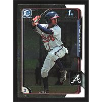 2015 Bowman Chrome Prospects #BCP71 Ozhaino Albies