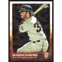 2015 Topps Chrome #111 Brandon Crawford