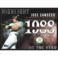 2015 Topps Highlight of the Year #H23 Jose Canseco