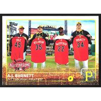 2015 Topps Update #US343 A.J. Burnett All-Star