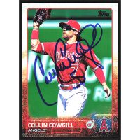 2015 Topps Update #US385 Collin Cowgill Autographed