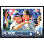 2015 Topps #613 Josh Beckett Season Highlights Checklist