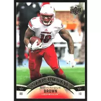 2015 Upper Deck #134 Dominique Brown Star Rookie