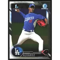 2016 Bowman Chrome Prospects #BCP5 Yadier Alvarez