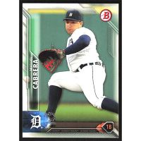 2016 Bowman #33 Miguel Cabrera