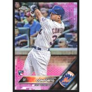 2016 Topps Chrome Pink Refractors #52 Michael Conforto