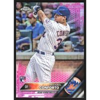 2016 Topps Chrome Pink Refractors #52 Michael Conforto