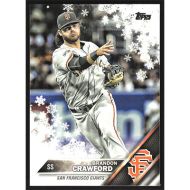 2016 Topps Wal-Mart Holiday Snowflake #HMW61 Brandon Crawford