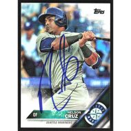 2016 Topps #10 Nelson Cruz Autographed