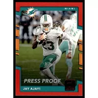 2017 Donruss Press Proof Red #105 Jay Ajayi