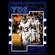 2017 Donruss Production Line Yardage #13 Odell Beckham Jr.