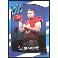 2017 Donruss #320 C.J. Beathard Rated Rookie