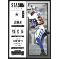 2017 Panini Contenders #78 Dez Bryant