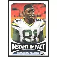 2017 SAGE HIT Premier Draft #132 Geronimo Allison Instant Impact