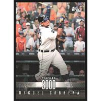 2017 Topps On Demand 3000 Hit Club #22 Miguel Cabrera