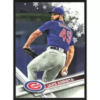 2017 Topps Wal-Mart Holiday Snowflake #HMW17 Jake Arrieta