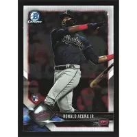 2018 Bowman Chrome #40 Ronald Acuna Jr.