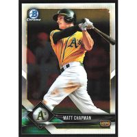 2018 Bowman Chrome #42 Matt Chapman