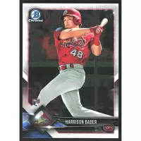 2018 Bowman Chrome #68 Harrison Bader