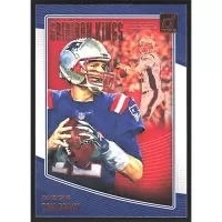 2018 Donruss Gridiron Kings #GK-1 Tom Brady