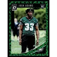 2018 Donruss Optic Green Velocity #146 Josh Adams