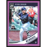 2018 Donruss Optic Pink #104 Ryan Braun