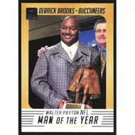 2018 Donruss Walter Payton NFL Man of the Year #WP-12 Derrick Brooks