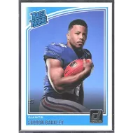 2018 Donruss #306 Saquon Barkley Rated Rookie