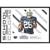 2018 Panini Contenders Draft Picks School Colors #5 Saquon Barkley