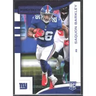 2018 Rookies & Stars Purple #102 Saquon Barkley