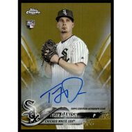 2018 Topps Chrome Rookie Autographs Gold Refractors #RA-TD Tyler Danish Autographed