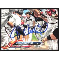 2018 Topps Update #US293 Charlie Culberson Autographed