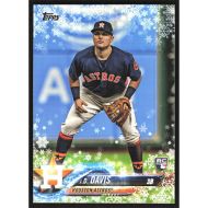 2018 Topps Wal-Mart Holiday Snowflake #HMW178 J.D. Davis