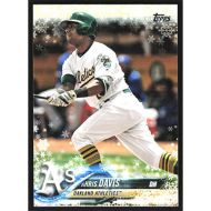 2018 Topps Wal-Mart Holiday Snowflake #HMW57 Khris Davis