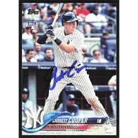 2018 Topps #181 Garrett Cooper Autographed