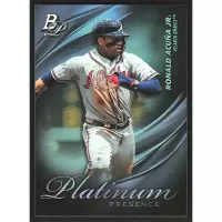 2019 Bowman Platinum Presence #PP-20 Ronald Acuna Jr.