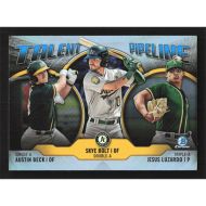 2019 Bowman Talent Pipeline #TP-OAK A. Beck/S. Bolt/J. Luzardo