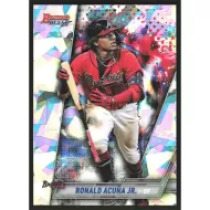 2019 Bowman's Best Atomic Refractors #61 Ronald Acuna Jr.