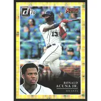 2019 Donruss Action All-Stars Gold #AA12 Ronald Acuna Jr.