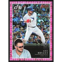 2019 Donruss Action All-Stars Pink Fireworks #AA7 Kris Bryant