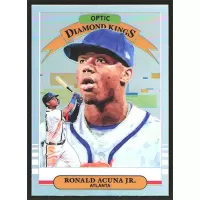 2019 Donruss Optic Holo #16 Ronald Acuna Jr. Diamond Kings