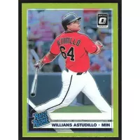 2019 Donruss Optic Lime Green #79 Willians Astudillo Rated Rookie