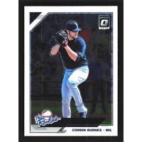 2019 Donruss Optic The Rookies #TR-6 Corbin Burnes