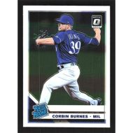 2019 Donruss Optic #33 Corbin Burnes Rated Rookie