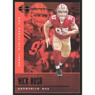 2019 Panini Illusions Trophy Collection Orange #34 Nick Bosa