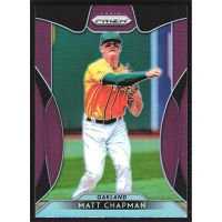 2019 Panini Prizm Purple #140 Matt Chapman